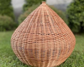 milieuvriendelijke hangende verlichting rieten lampenkap handgemaakte rotan kroonluchter hanger plafondlamp natuurlijk geweven boho lampenkap hangende verlichting