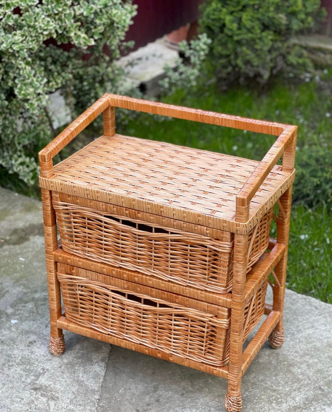 brown wicker dresser Amazon.com: LEYAOYAO Rattan 6 Drawer Dresser for Bedroom, Boho 48" Wide Wooden Dark Dresser Chest of Drawers, Dressers TV Stand with Metal Handle, Storage Dressers Closet Organizer for Living Room, Hallway :