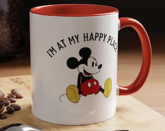 Tazza da caffè di Topolino, regalo per gli amanti di Topolino, personaggio dei cartoni animati, tazza da tè
