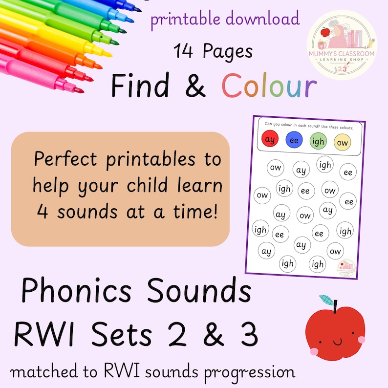 Google Rwi R Sound Phonics Find & Colour Worksheet – RWI Set 2 and 3 (digital Download) - Etsy