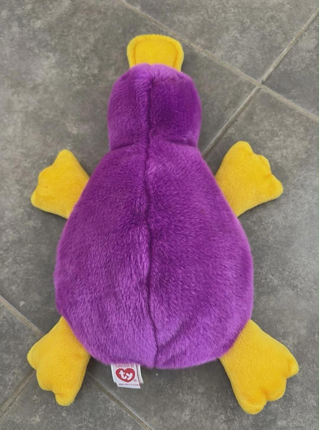 1998年製 Ty Beanie Buddy パティ・ザ・カモノハシ ぬいぐるみ 14