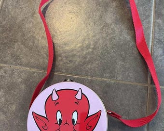 Vintage 1999 Harvey Comics Hot Stuff the Little Devil Valentine’s Day Tin Box