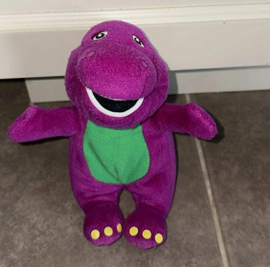 ヴィンテージ バーニー ザ ダイナソー スモール ぬいぐるみ 8インチ