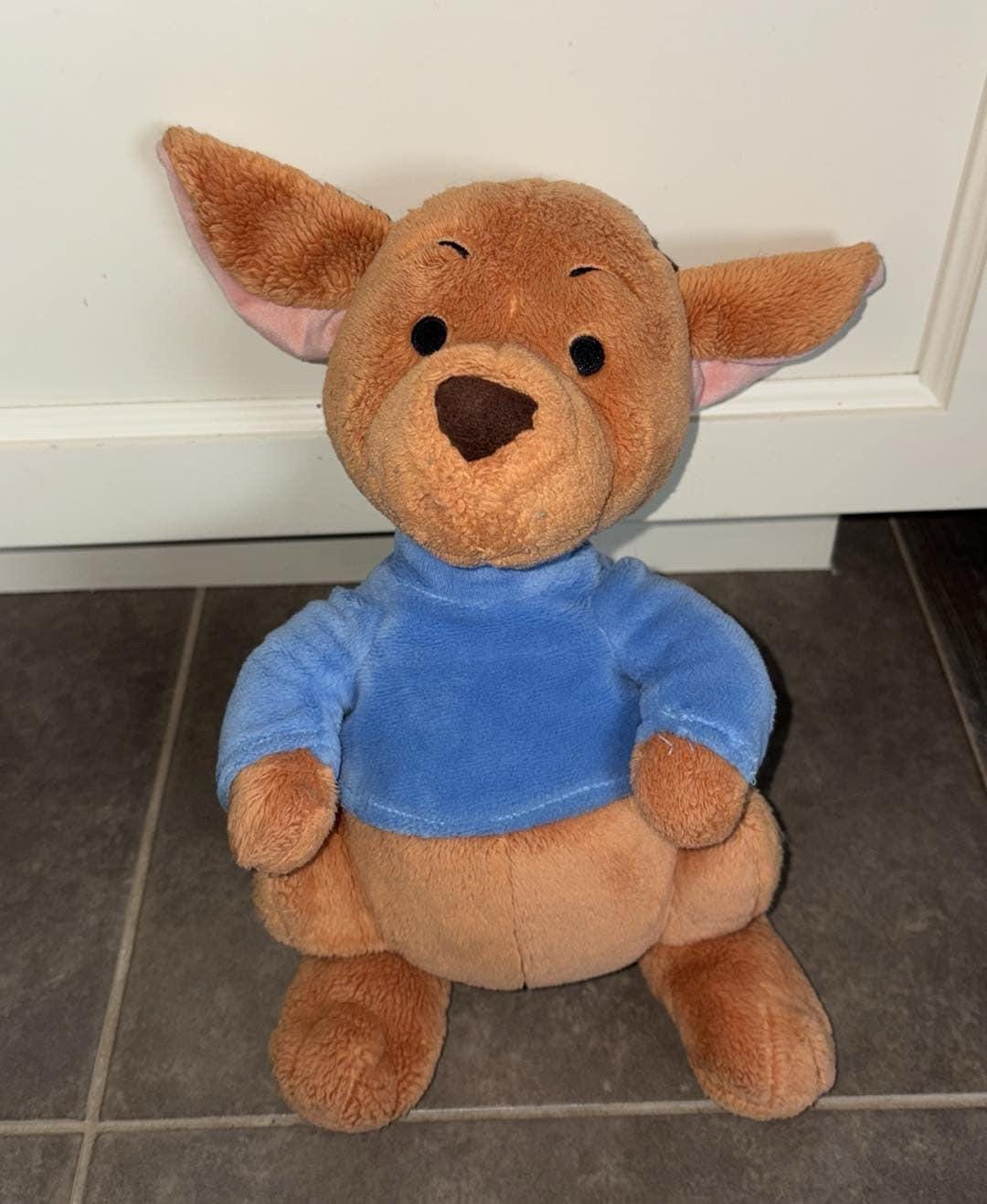 Disney Store Exclusive Winnie the Pooh Roo Kangaroo Plush Stuffed