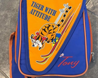 Vintage Kellogg's 2002 Tony The Tiger Frosted Flakes Shoulder Bag Lunch bag