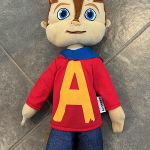 Alvin and the Chipmunks 16 Inch Plush Toy READ DESCRIPTION UK