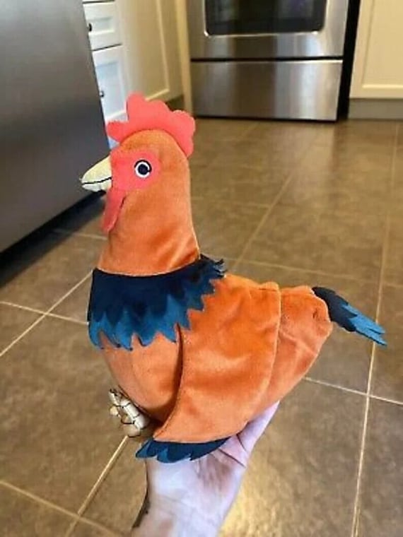 【激レア】オヤコッコ　しあわせおんぶ鶏　ぬいぐるみ　東芝 pd-cock669-2.jpg