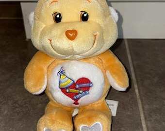 Carlton Cards ヴィンテージ 熊 クマ ぬいぐるみ レトロ 入手困難 2002 Care Bears Cousins Playful Heart Monkey Carlton Cards 8 Inch