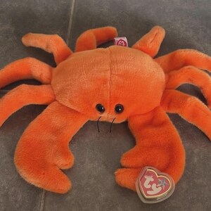 1999 TY Digger Beanie Buddies Orange Crab 14 Inch - Etsy