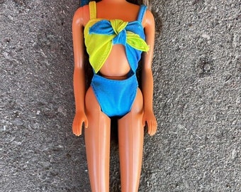 1989 Vintage Mattel Barbie TERESA Wet n Wild with swimsuit