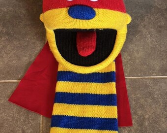 The Puppet Company - Knitted Puppets -Zap Hand Puppet