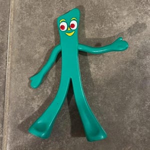 Vintage Gumby 6-Inch Biegefigur lose