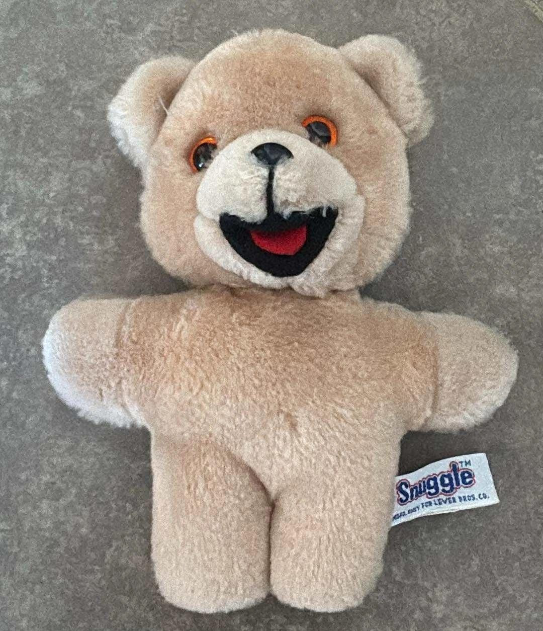 1985 Russ Snuggle Bear Plush Bear Fabric Softener Commercial 6