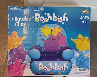 Vintage Rare 2004 Talking Boohbah Plush Toy | Big Blue Jumbah