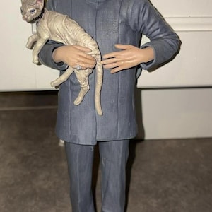 2000 Doktor DR. EVIL Austin Powers 9" Figur Pull String Sprechende Werke