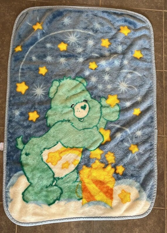 Care bear throw blanket hotsell