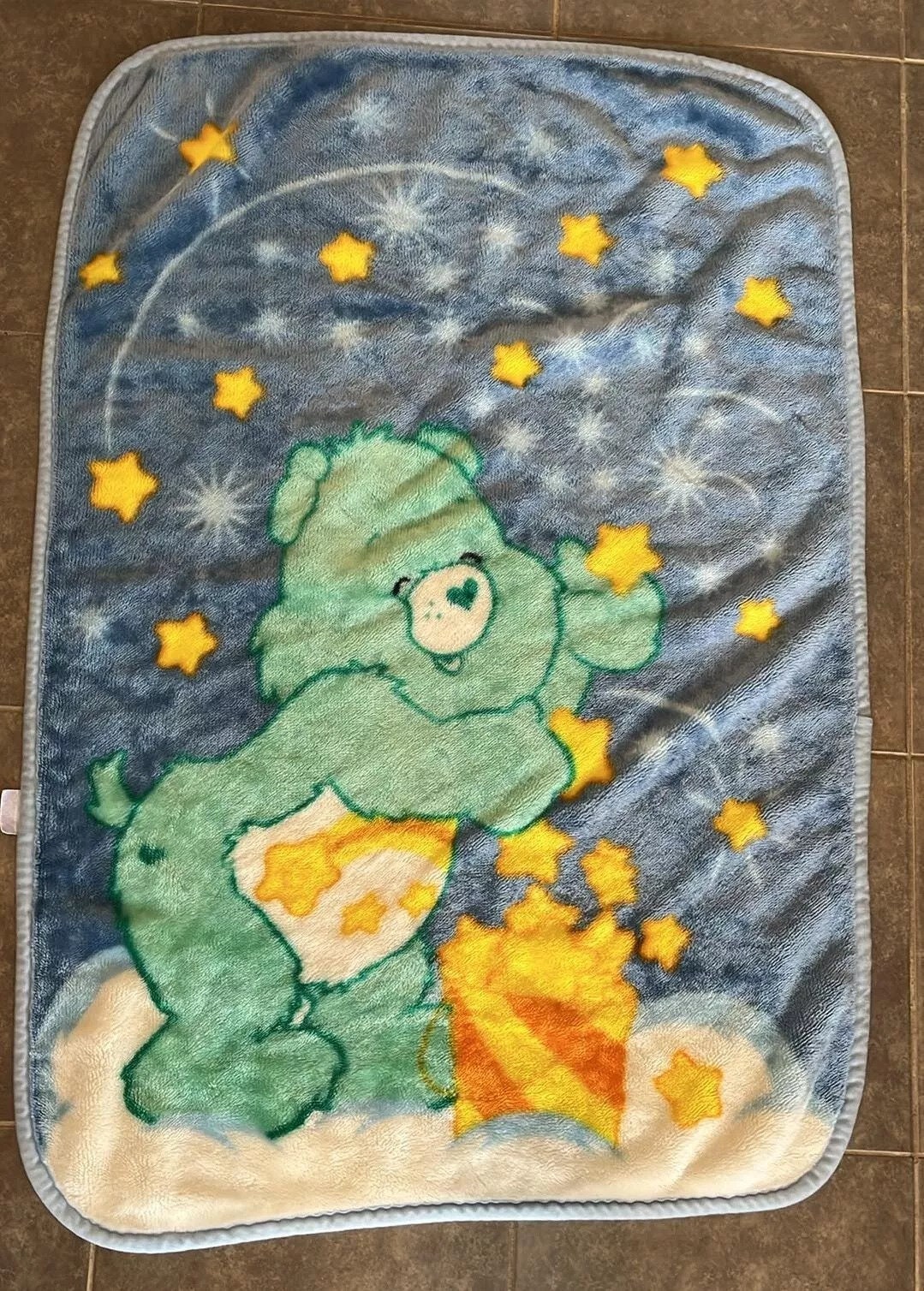 Care bears baby blanket hotsell