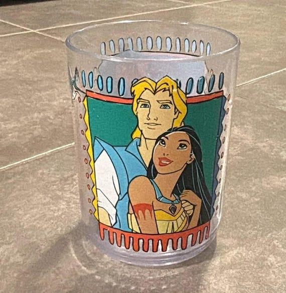 Vintage Disney Pocahontas Small Plastic Cup 3.5 Inch - Etsy
