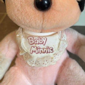 Peluche de Minnie Mouse de Disneyland, Disney World, con canción musical imagen 2