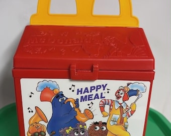 Vintage 1989 Fisher Price Mcdonald's Happy Meal Box Just Box - Etsy Israel Vintage 1989 Fisher Price Mcdonald's Happy Meal Box Just Box - Etsy Israel