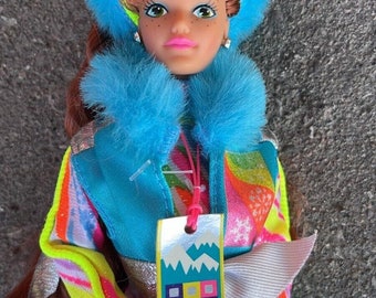 Vintage 1991 Barbie Ski Fun Midge Doll