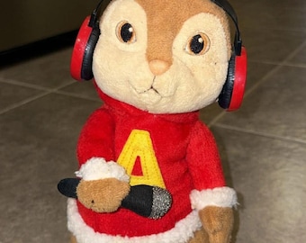 ヴィンテージ アルビンとチップマンクス クリスマスソング ぬいぐるみ