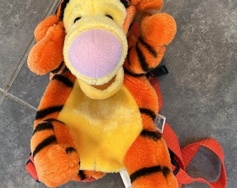 Vintage Disney Tigger character plush child's Mini Small backpack