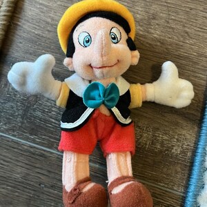 Disney Pinocchio Plush Toy Ornament 4 Inches - Etsy Australia