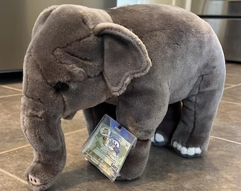 Ganz webkinz grote handtekening Aziatische olifant nieuw met verzegelde tag