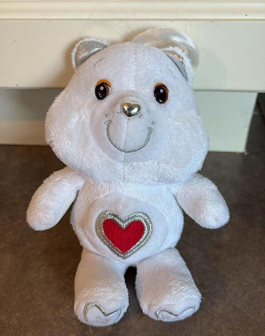 Care Bear 25 Years of Caring Anniversary Plush Toy Red Heart