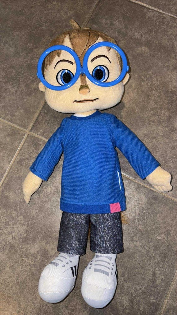 Peluche en peluche Simon d'Alvin et les Chipmunks, 40 cm (15