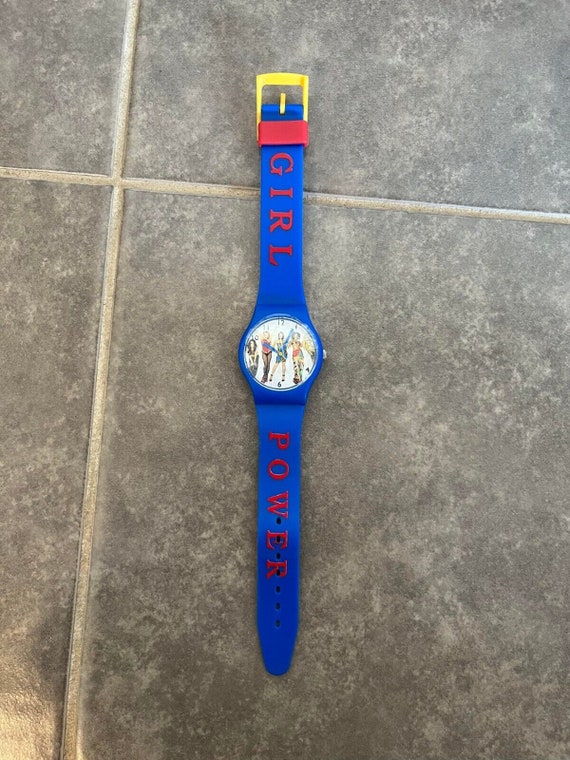 Vintage 1997 Spice Girls Wrist Watch Girl Power UN