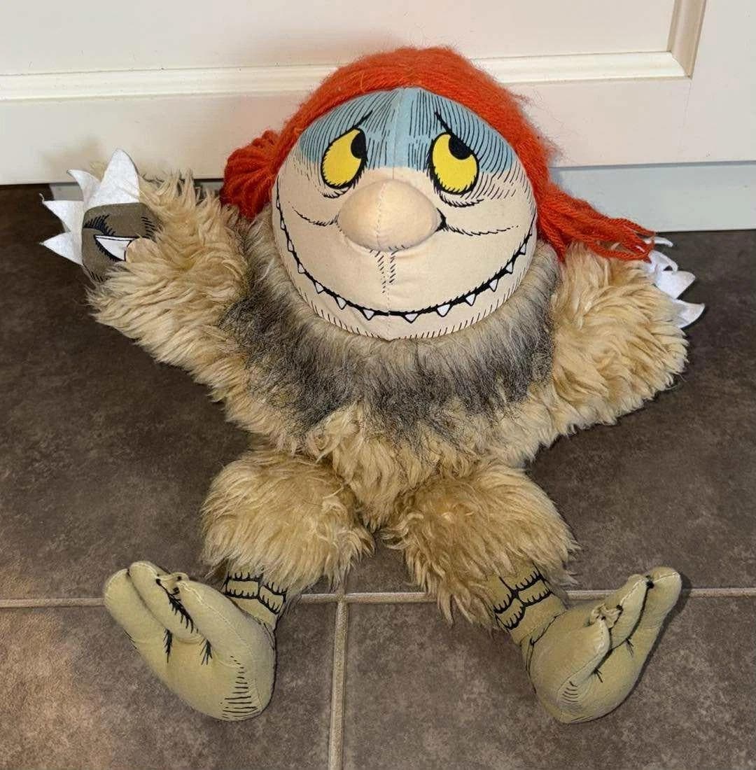Vintage Where the Wild Things Are Crocodile Creek Sipi Stuffed