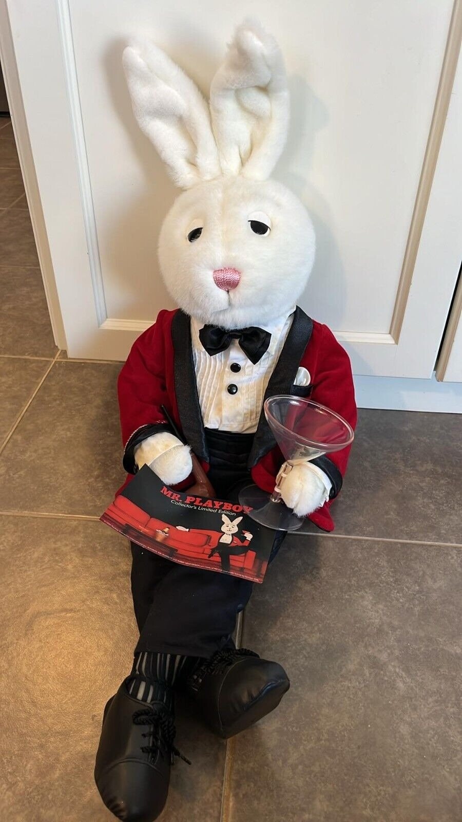 Vtg 1999 Mr. Playboy Bunny Rabbit Hef Mascot 30