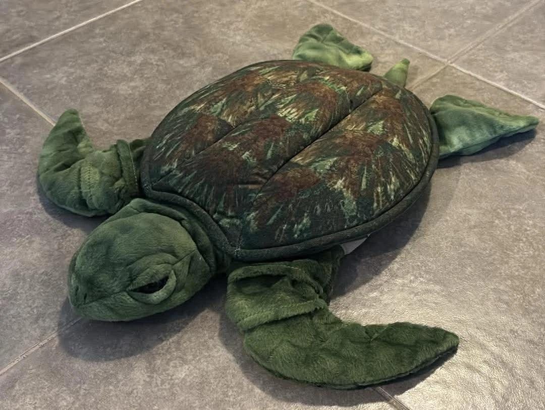 Folkmanis Tortoise Hand Puppet Turtle Green Shell 14 Inch - Etsy