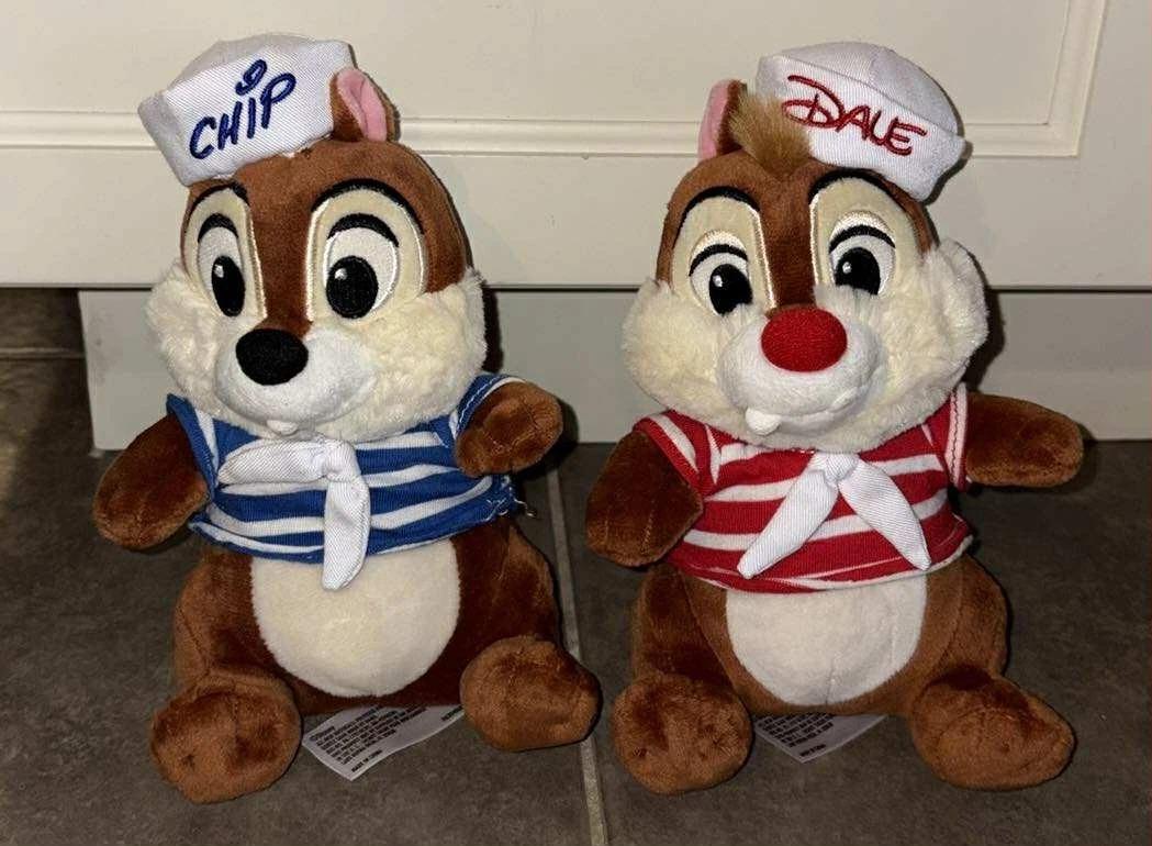 Disney Cruise Line Chip and Dale Plush Set of 2 Stuffed Animals - Etsy