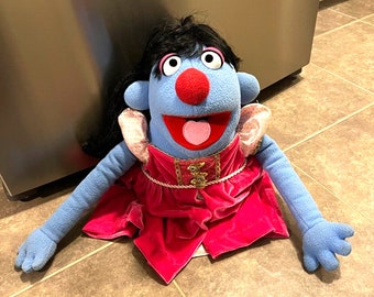 Puppet Muppets Blue Princess Hand Puppet FAO Toys r Us