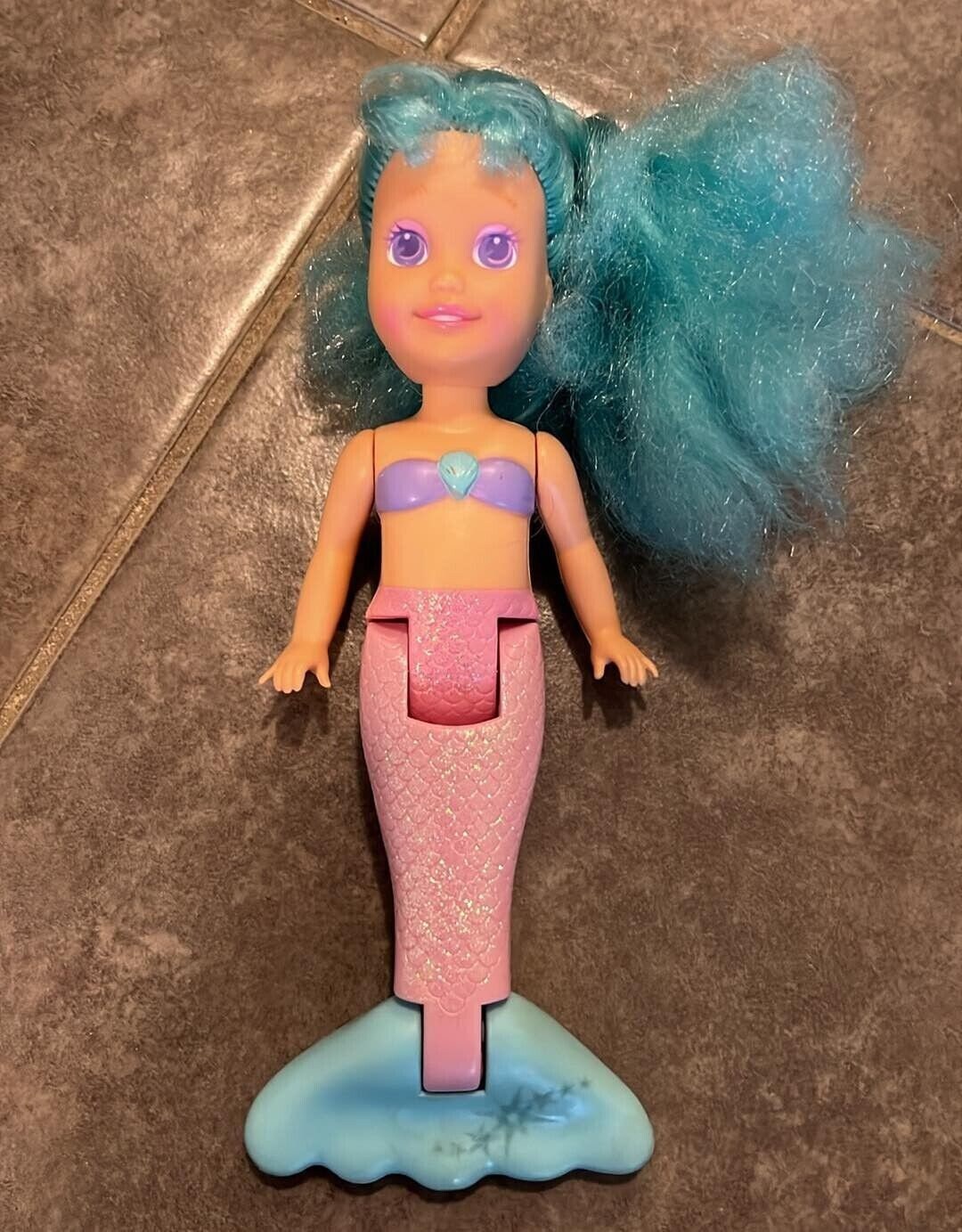 Vintage My Pretty Mermaid Playskool Blue Hair Pink Scales Stars 1991 - Etsy