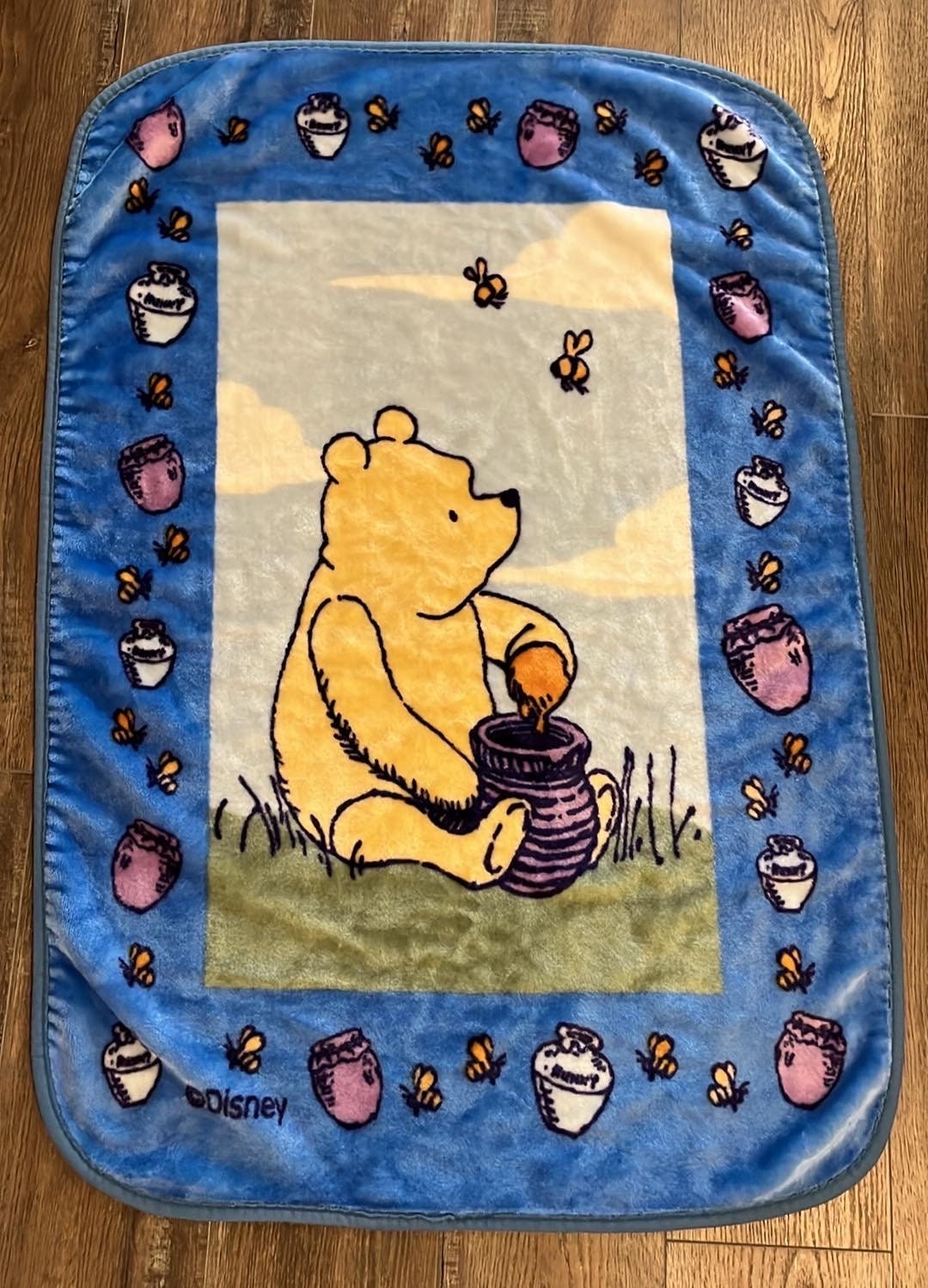 Vintage winnie the pooh blanket sale