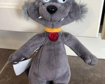 Vintage Sabrina The Teenage Witch Salem Cat Plush Grey 8 Toy Play Along 2000
