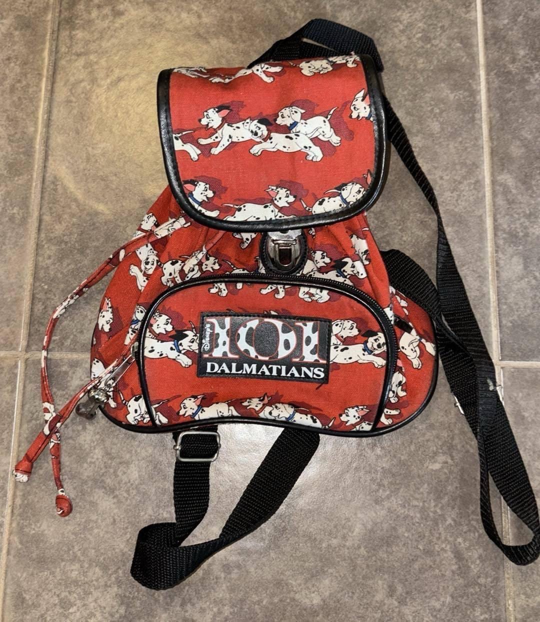 1990s Vintage Disney 101 Dalmatians Mini Backpack 8
