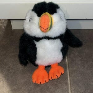 moriのえほん様 三角帽子のペンギン ぬいぐるみ ミニチュア