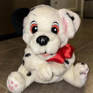 Vintage Disney Eaton Company Plüsch 101 Dalmatiner Welpe vorhanden Reversible