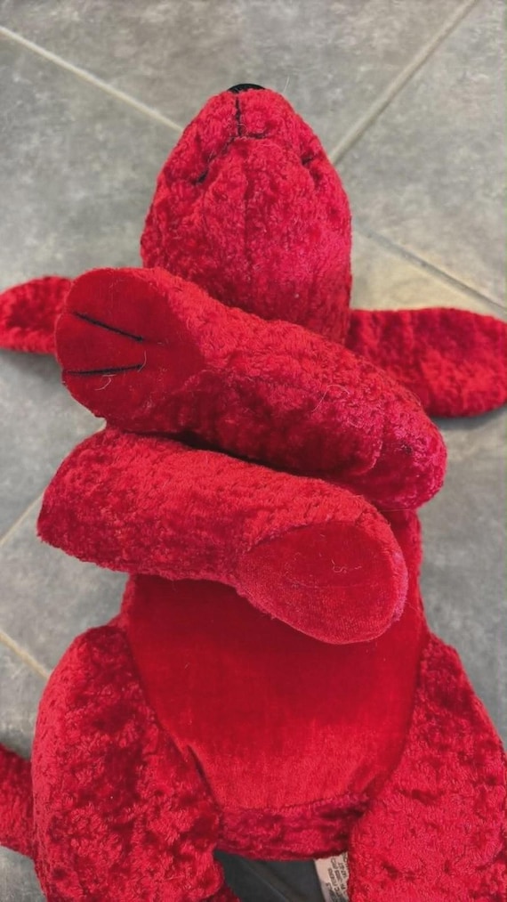 Vintage Scholastic Clifford the Big Red Dog Plush Stuffed Animal