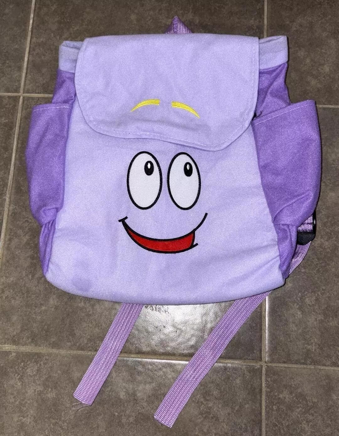 2003 Dora the Explorer Purple Backpack Kids 13x10 - Etsy