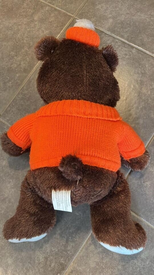 A&W restaurant Bear Mascot 5 inch Plush Doll ROOTY Hamburger