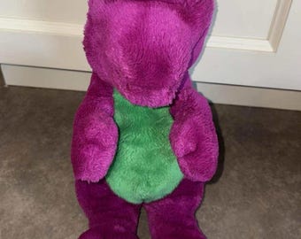 レア！　Barney バーニー　ぬいぐるみ　恐竜　ダイナソー レア！ Barney バーニー ぬいぐるみ 恐竜 ダイナソー - メルカリ