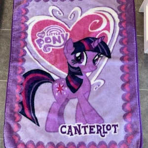 Vintage My Little Pony Blanket - Etsy
