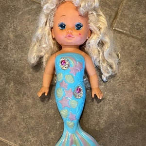 1991 Mattel Lil Miss Singing Mermaid doll Working sings