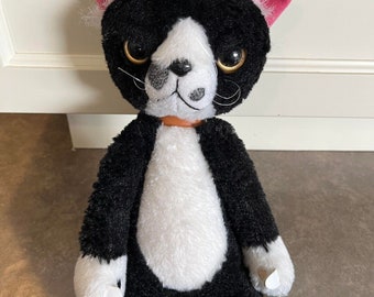 Scratch Kitten Plush Toy Moody Cat Plush 15 Inch Etsy Canada